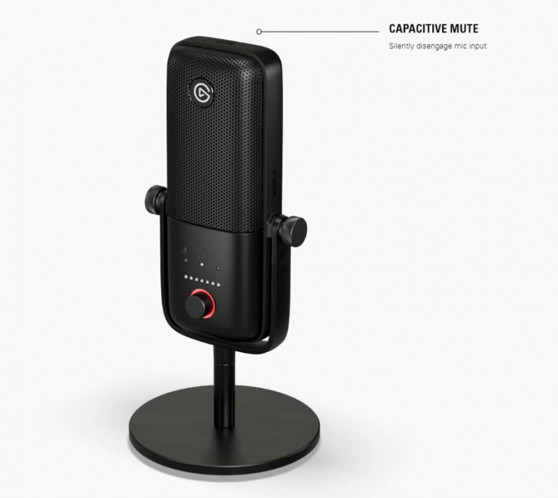 Elgato WAVE:3 - (BLACK / WHITE) Premium Microphone and Digital Mixing Solution