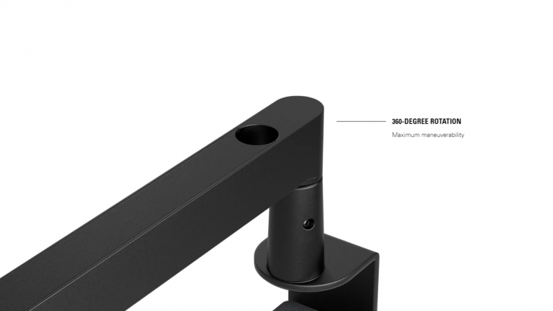 Elgato Wave Mic Arm LP Low Profile Mic Arm (BLACK / WHITE)