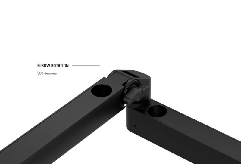 Elgato Wave Mic Arm LP Low Profile Mic Arm (BLACK / WHITE)