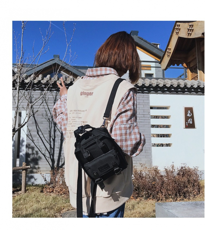 @SYD • INS韓版時尚迷你馬卡龍撞色系列小背包/斜挎包
