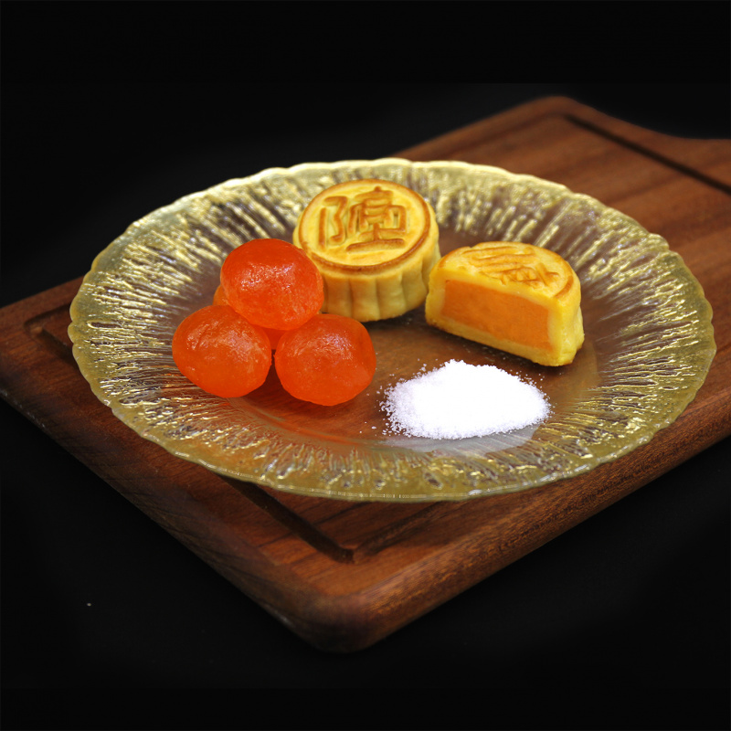 [預訂] 月高陞 日本稀少糖酥皮金沙奶皇月餅 Golden Custard Mooncakes with Japanese Rare Sugar