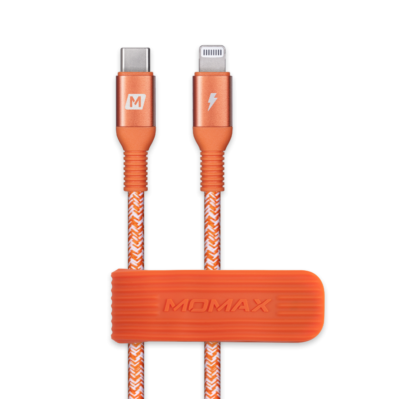 Momax  Elite USB C to Lightning 1.2m 尼龍編織快充線 [DL31] [4色]