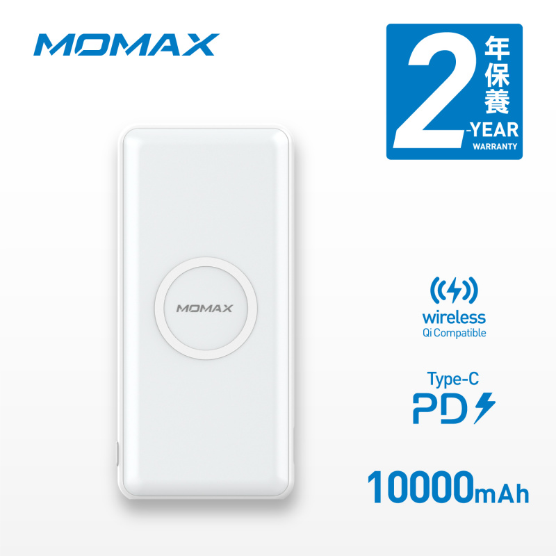 Q.Power Minimal 10W 無線充電移動電源 10000mAh IP89 [4色]