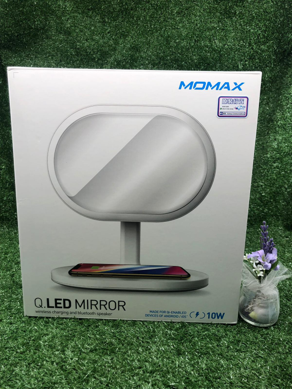 Momax Q.LED MIRROR化妝鏡連無線充電及藍牙音箱