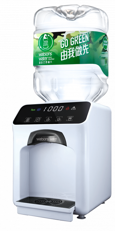 家居水機 - Wats-Touch即熱式冷熱水機 + 8公升家庭裝蒸餾水 x 48樽 (2樽x24箱) (電子水券)