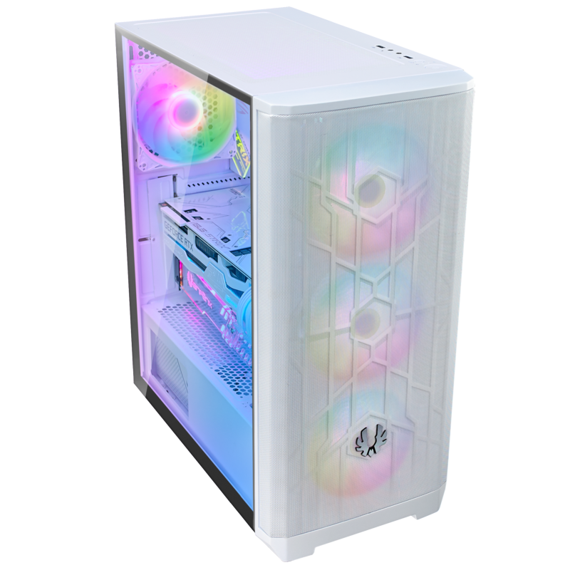 BitFenix NOVA MESH SE TG 4ARGB - 白