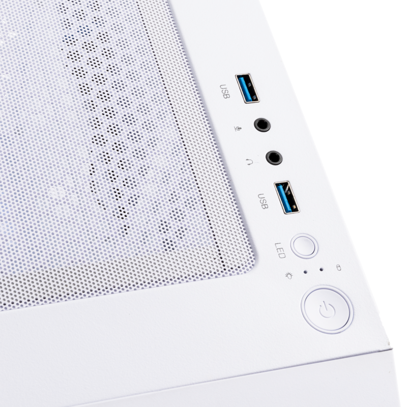BitFenix NOVA MESH SE TG 4ARGB - 白
