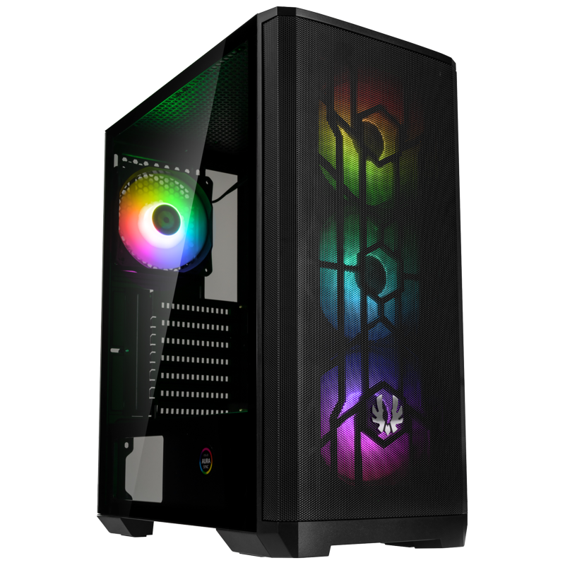 BitFenix NOVA MESH SE TG 4ARGB - 黑
