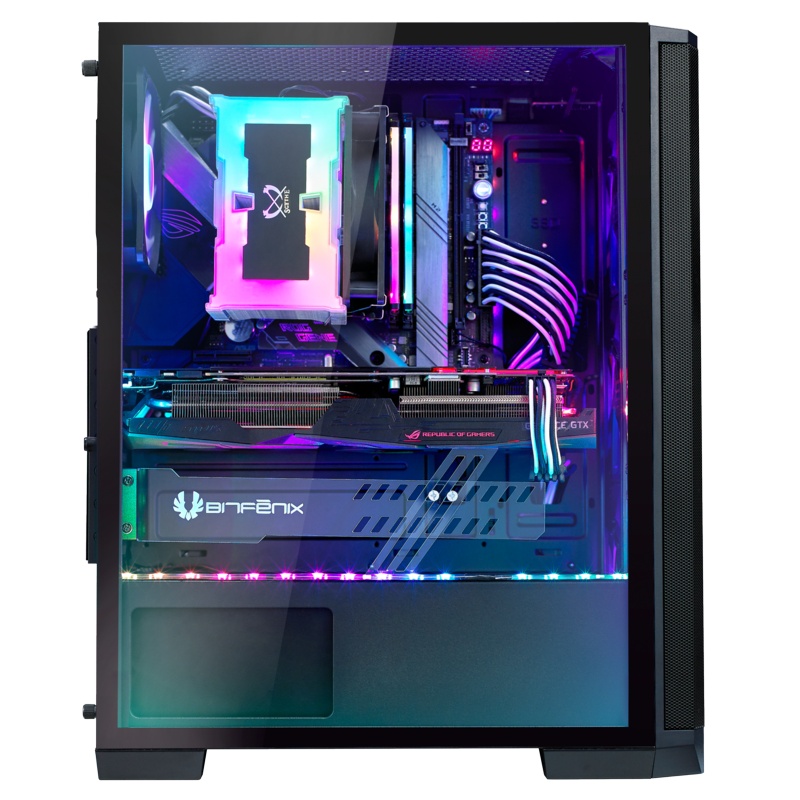 BitFenix NOVA MESH SE TG 4ARGB - 黑