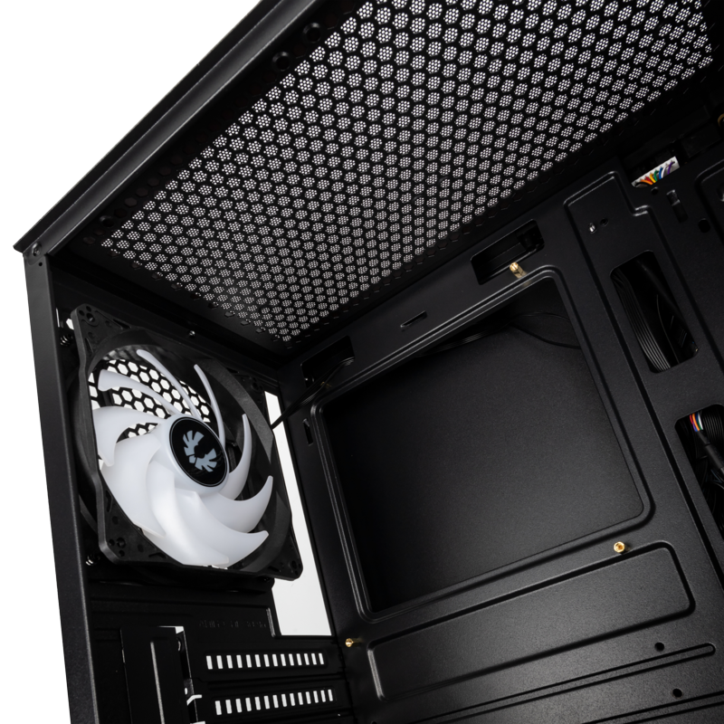 BitFenix NOVA MESH SE TG 4ARGB - 黑