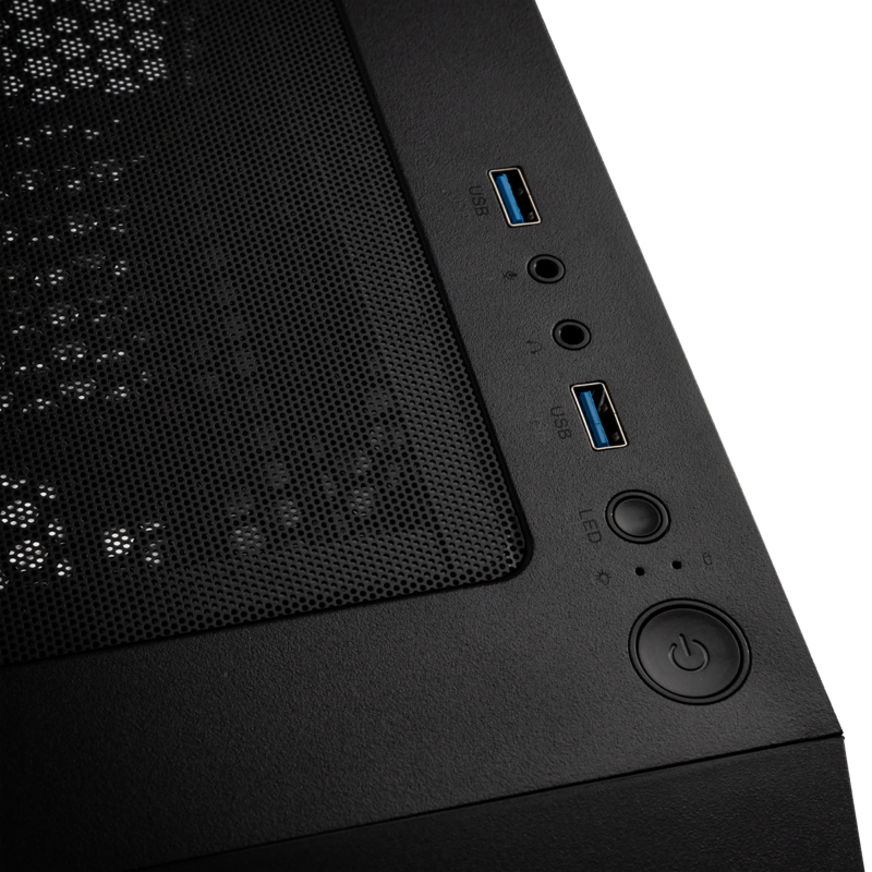 BitFenix NOVA MESH SE TG 4ARGB - 黑