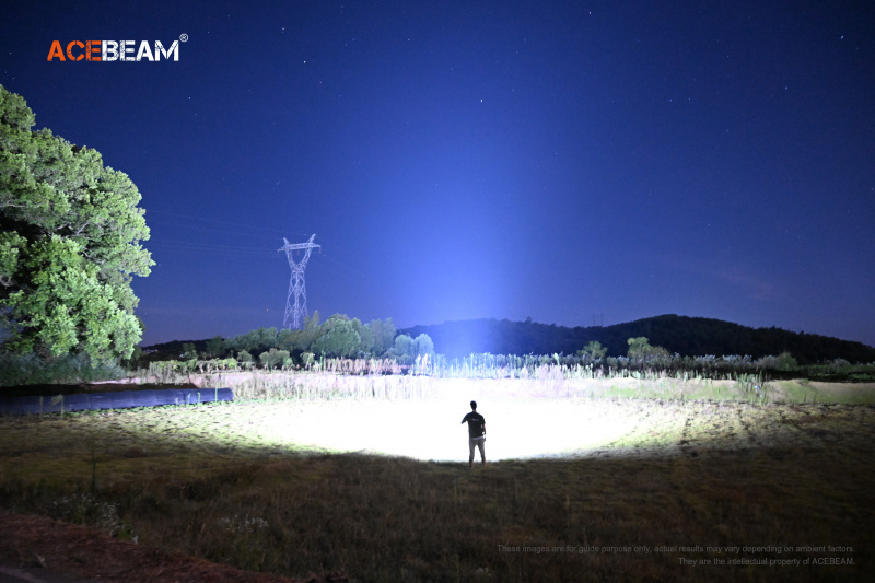 ACEBeam X75 80,000lm / 67,000lm 快速充電 泛光電筒