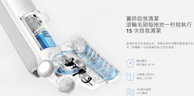 Xiaomi 高溫無線洗地機 W10 Ultra 👏🏻吸掃、拖抹、清洗3 合 1👍🏻