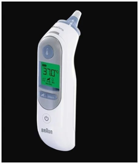 Braun ThermoScan 7 IRT-6520 百靈紅外線耳式體溫計 【水】