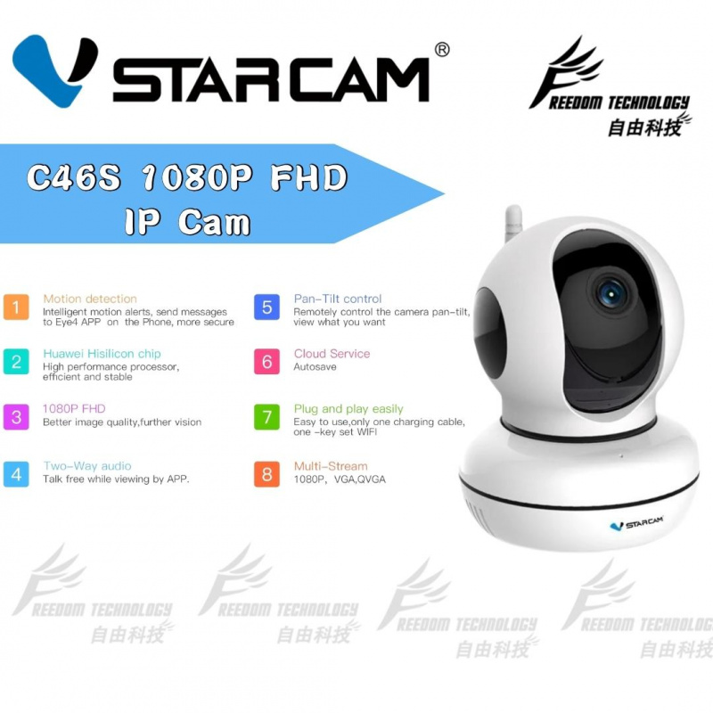 Vstarcam C46S IP Camera 1080P WIFI IP Cam