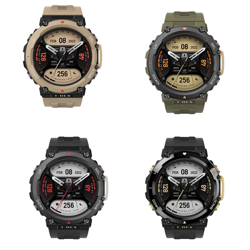 [ 全港免運費 行貨1年保養 ] Amazfit T-Rex 2 2022軍用級智能手錶 國際版