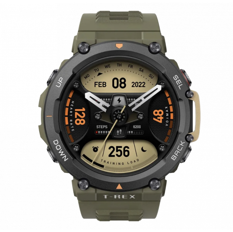 [ 全港免運費 行貨1年保養 ] Amazfit T-Rex 2 2022軍用級智能手錶 國際版