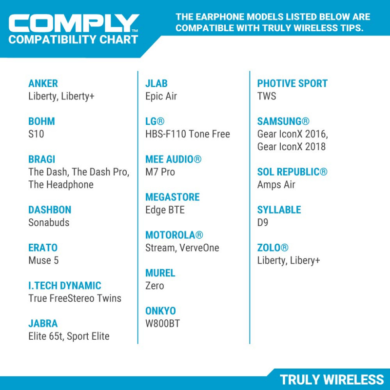 Comply Truly Wireless Twx【真無線耳機款】