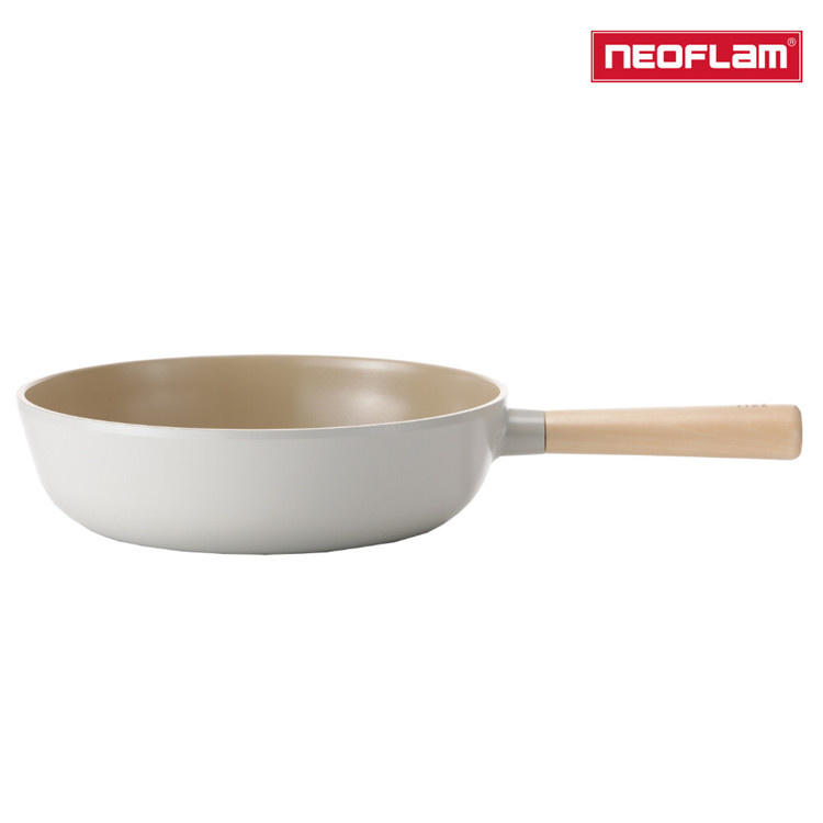 Neoflam - Fika廚具3件套 - 18cm 單柄煲, 22cm 雙耳鍋, 26cm 中式炒鑊 (適用於電磁爐) 韓國廚具套裝