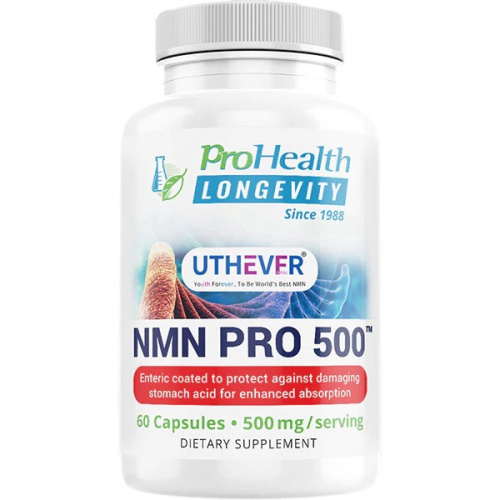 ProHealth Longevity NMN Pro 500mg 增強吸收能力 [60粒]