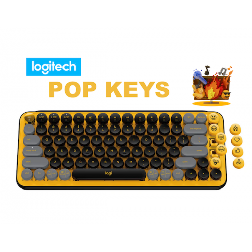 Logitech POP Keys Wireless Mechanical 無線藍牙機械鍵盤[英文版] [2色]