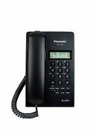 Panasonic - KX-T7703 來電顯示 室內有線電話 黑白2色可選 Single Line Caller ID Analogue Proprietary Corded Telephone Black White KX-T7703X