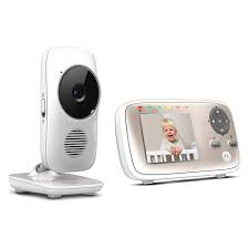 Motorola - 嬰兒監視器無線高清彩色網絡攝影機mbp667 connect