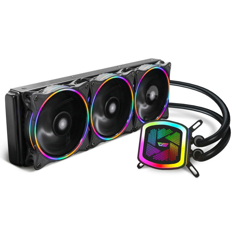 darkflash Tracer DT360 Rainbow LED All-in-one 360mm liquid cpu cooler