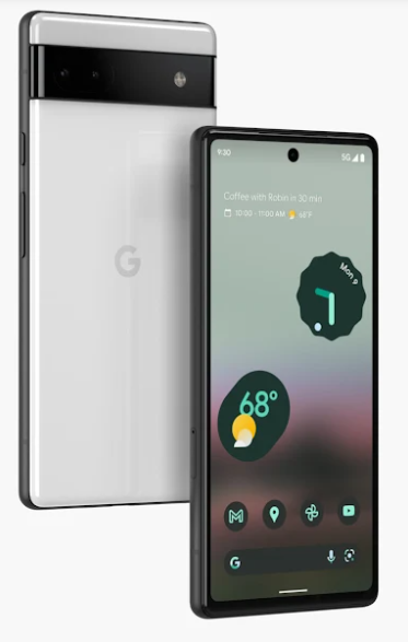 Google Pixel 6A 5G (6+128GB) 智能電話 [石墨黑 Charcoal] [台美版]