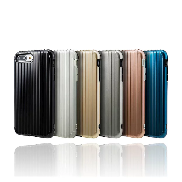 【6色】GRAMAS COLORS "Rib" Hybrid case for iPhone 7/8 or 7/8Plus