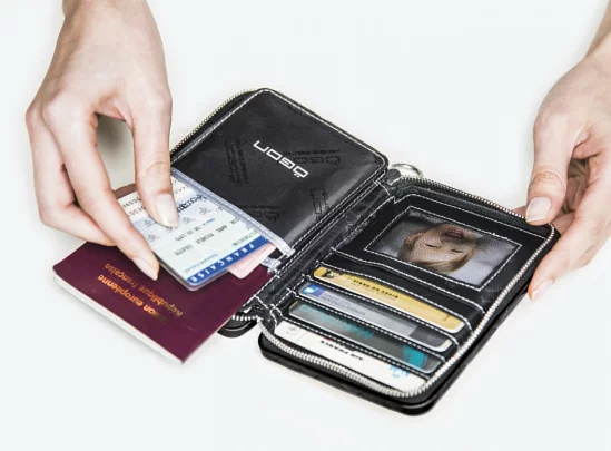 【多色】法國OGON Quilted Passport 護照證件包