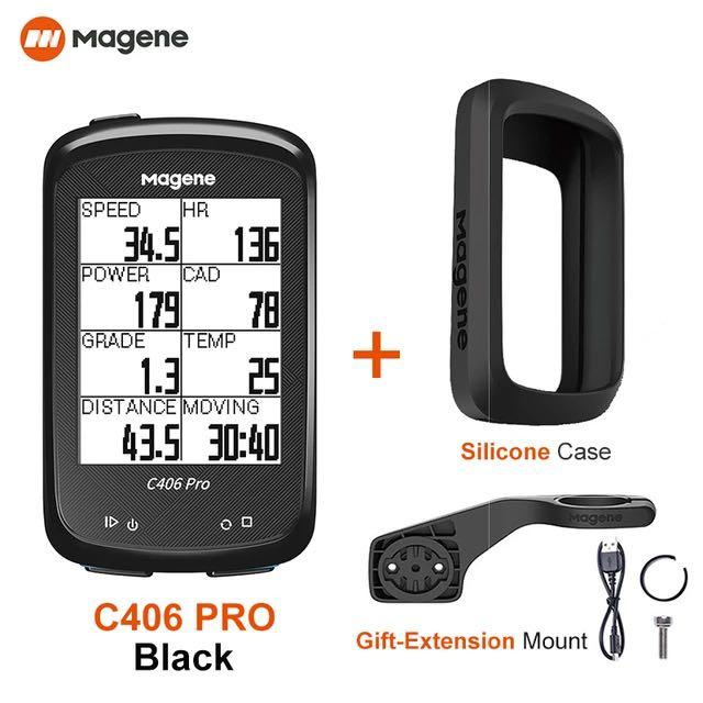 Magene C406 Pro 升級版 無線單車碼錶/咪錶 GPS