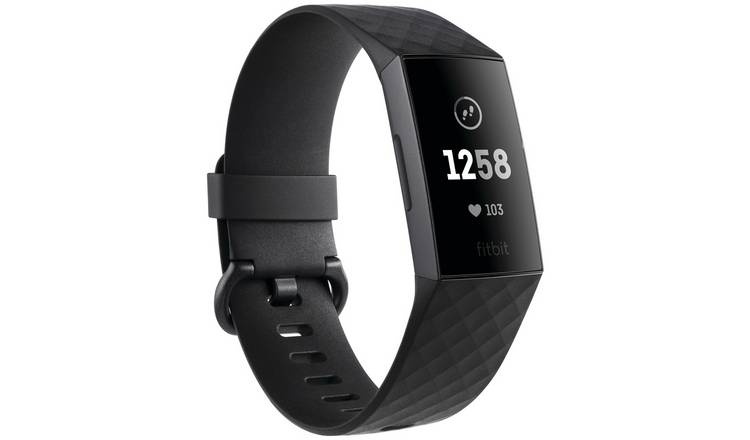 Fitbit Charge 3 智能心率運動手環 [黑色]