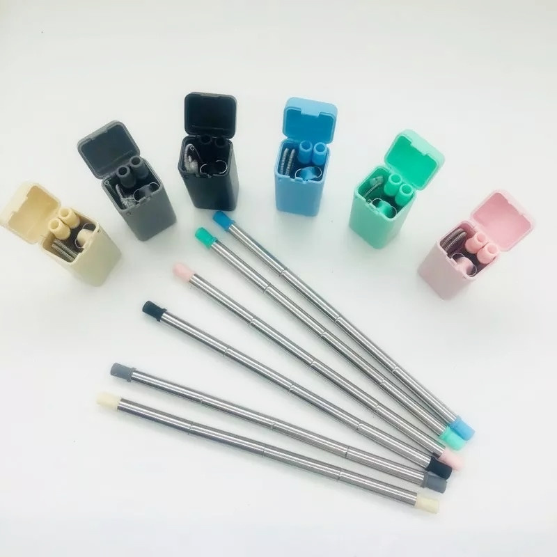 折疊式不鏽鋼吸管 [5色]