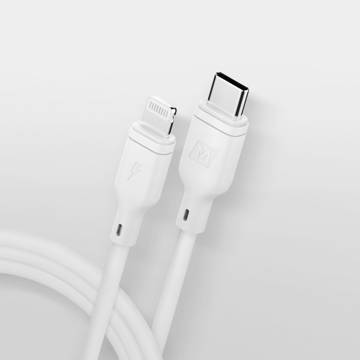 MOMAX - Zero USB-C to Lightning 1.2m 連接線 白色 DL36