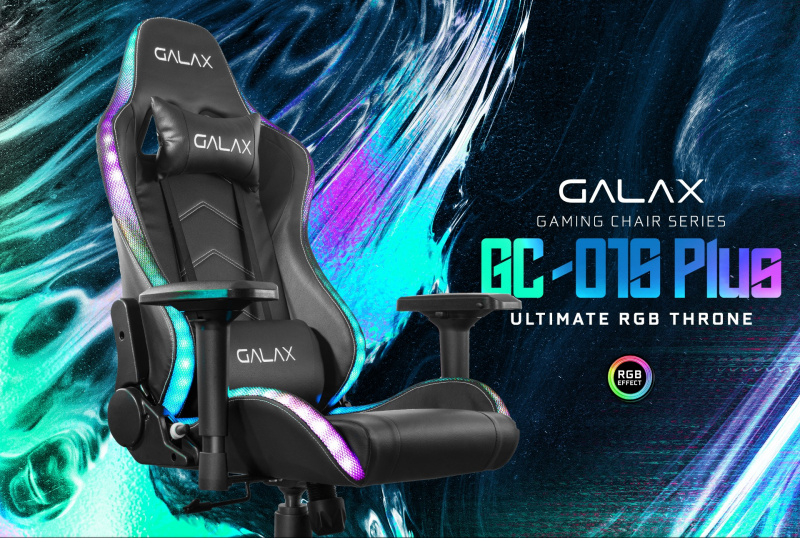 Galax 體工學電競椅[GC-01S/02S PLUS] [2色]
