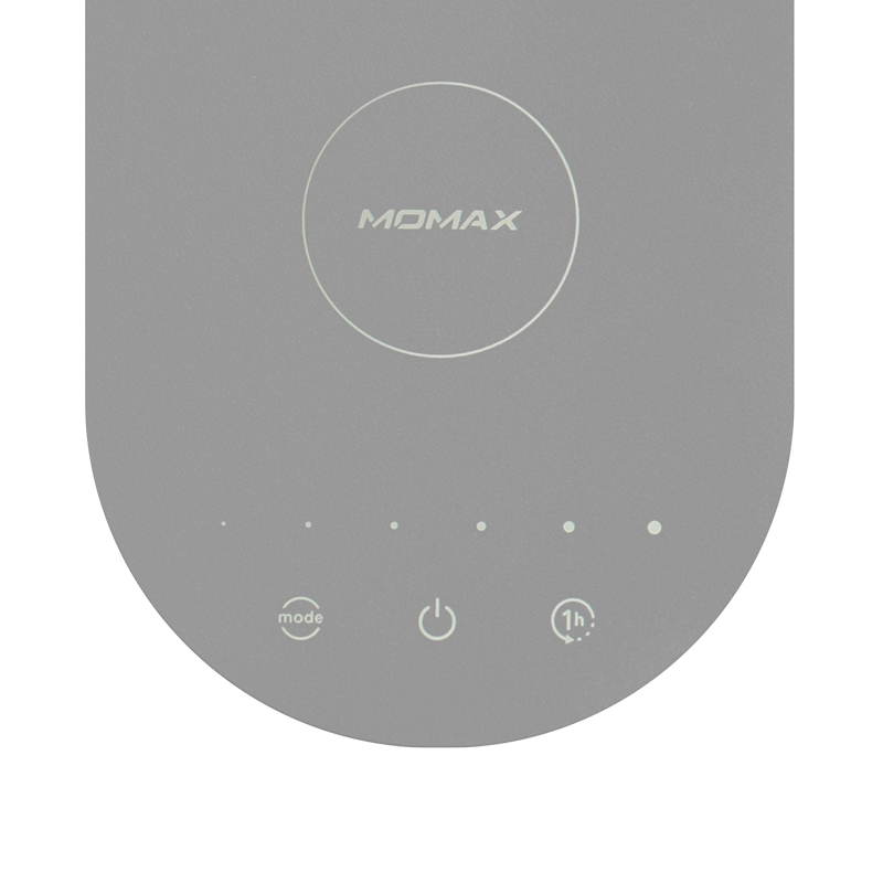 MOMAX Q.LED 無線充電座檯燈 QL1A [灰色]