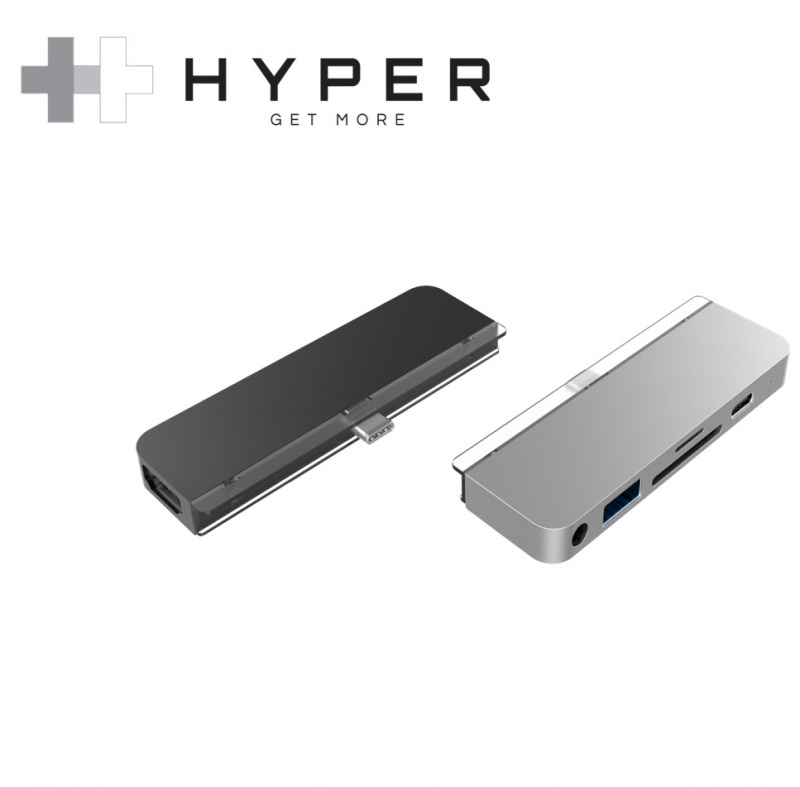 HyperDrive iPad Pro USB-C 專用擴充Hub HD319 [2色]