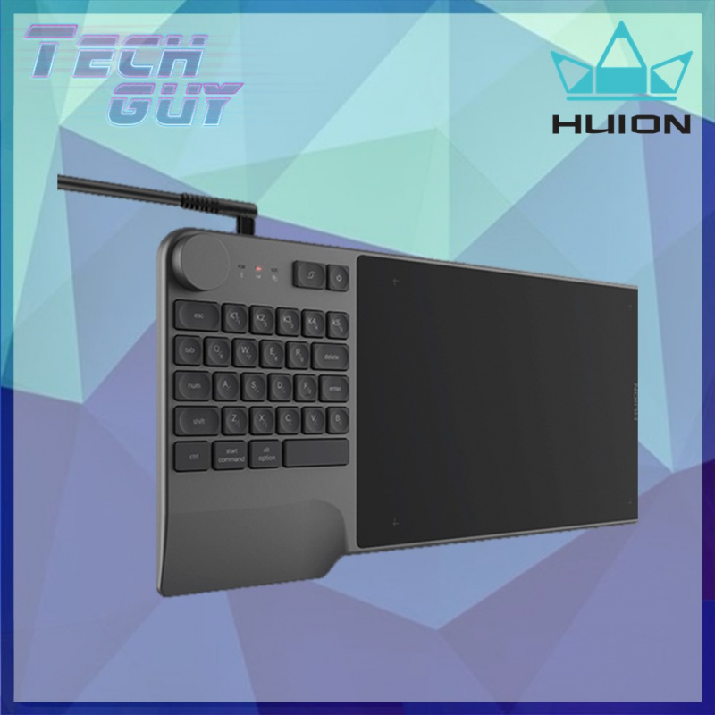 Huion【Inspiroy KD200】11x6.85” 鍵盤+藍牙繪圖板