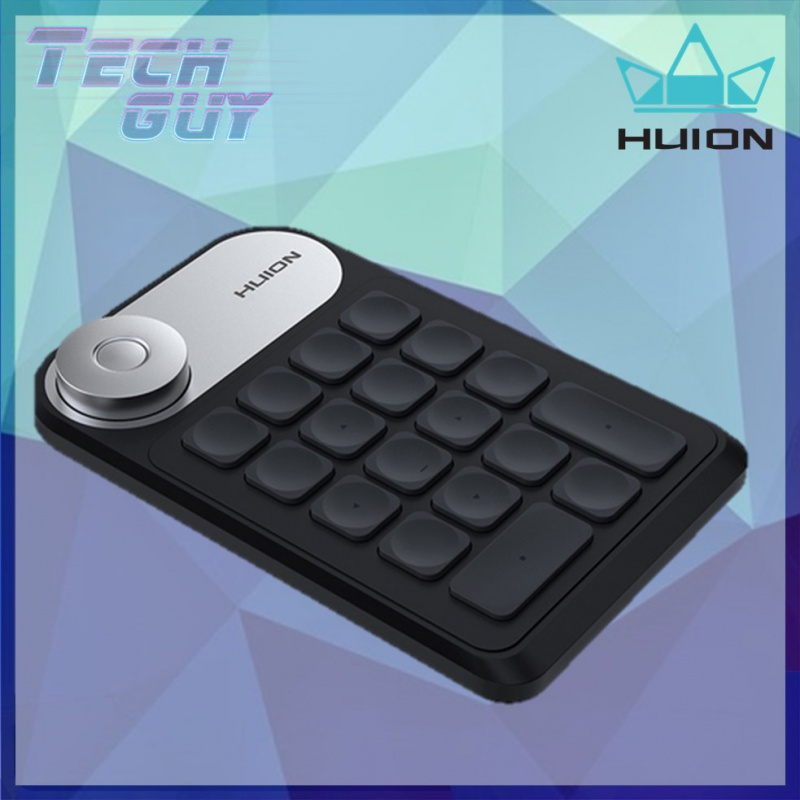 Huion【Keydial KD100】2合1 單手數位板鍵盤