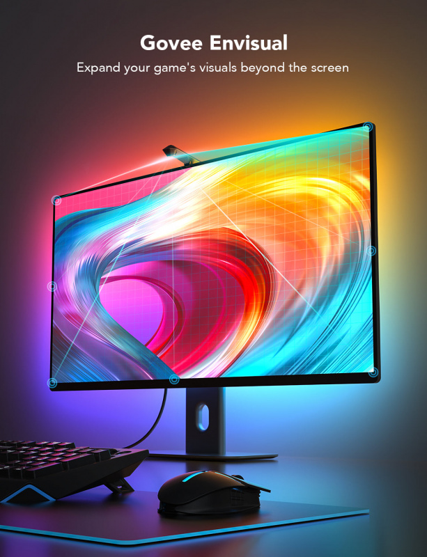 Govee【H604B】電腦螢幕背光燈 DreamView G1 Gaming Light (適合24'-29'電腦螢幕) | H604B
