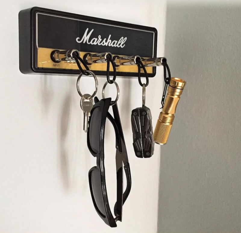 [原裝行貨] Marshall Jack Rack JCM800仿真經典音箱鑰匙座連鑰匙扣4個