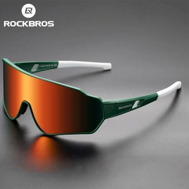 Rockbros 偏光鏡 單車眼鏡 運動用太陽眼鏡 戶外活動 行山/跑步/釣魚適用 男女合適