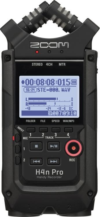 [港澳免運] ZOOM H4N PRO Handy Recorder 手提數位錄音機 香港代理行貨一年原廠保養