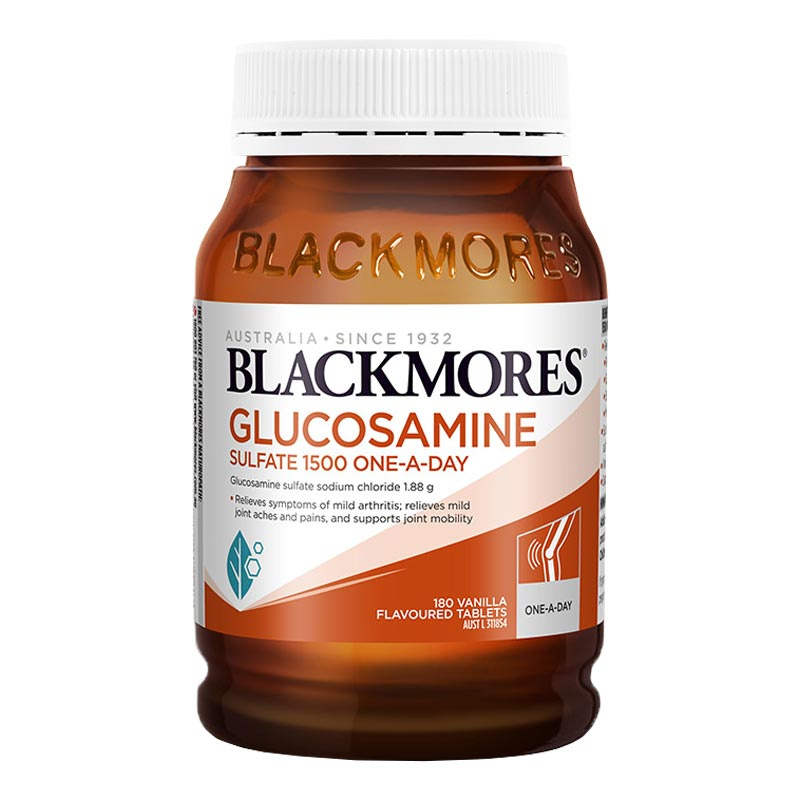 BLACKMORES - 澳佳寶 維骨力 關節靈 葡萄糖胺 1500mg 180粒 （新包裝）05/2025
