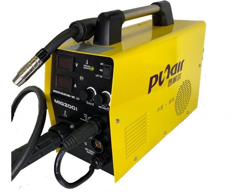 PUNAIR MIG200I 三用輕便無需氣體半自動氣保焊機(ARC手焊/TIG氬弧 ...