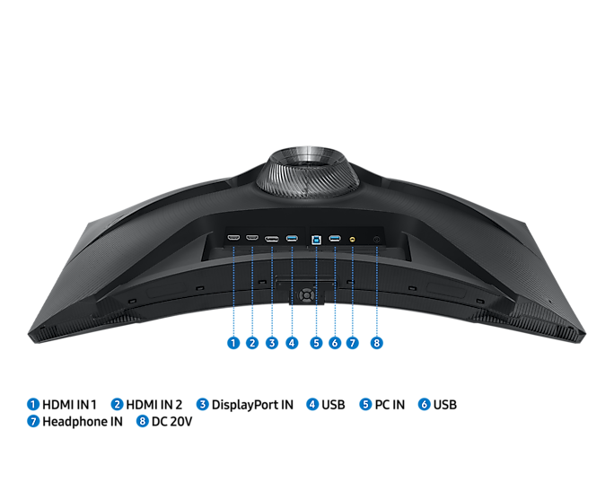 SAMSUNG 32" Odyssey Neo G7 Mini-LED 曲面電競顯示器 (165Hz) (LS32BG750NCXXK) [現金優惠 $6080]