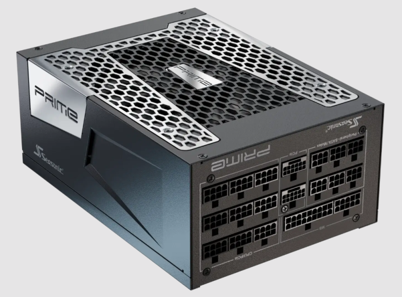 SEASONIC PRIME TX-1600 Titanium 1600W POWER SUPPLY 12年保 [PCI-E 5.1 ATX3.1]