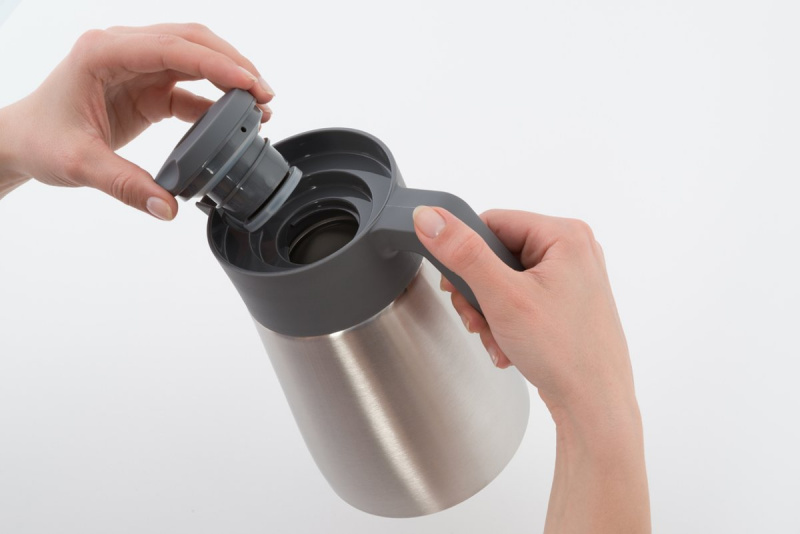 CURVER - 荷蘭家品名牌 雙層不銹鋼保冷/保温壼 (1公升) 822358  Insulated Jug 1 Litre Stainless Steel Double Walled