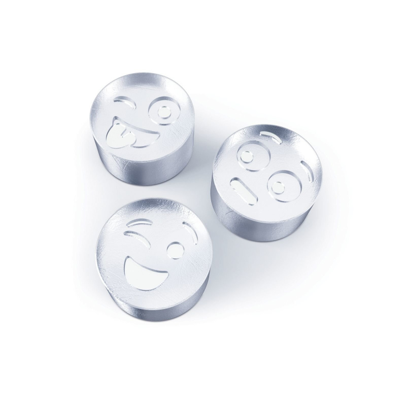 ZOKU Emoji 表情圖案矽膠冰模冰格